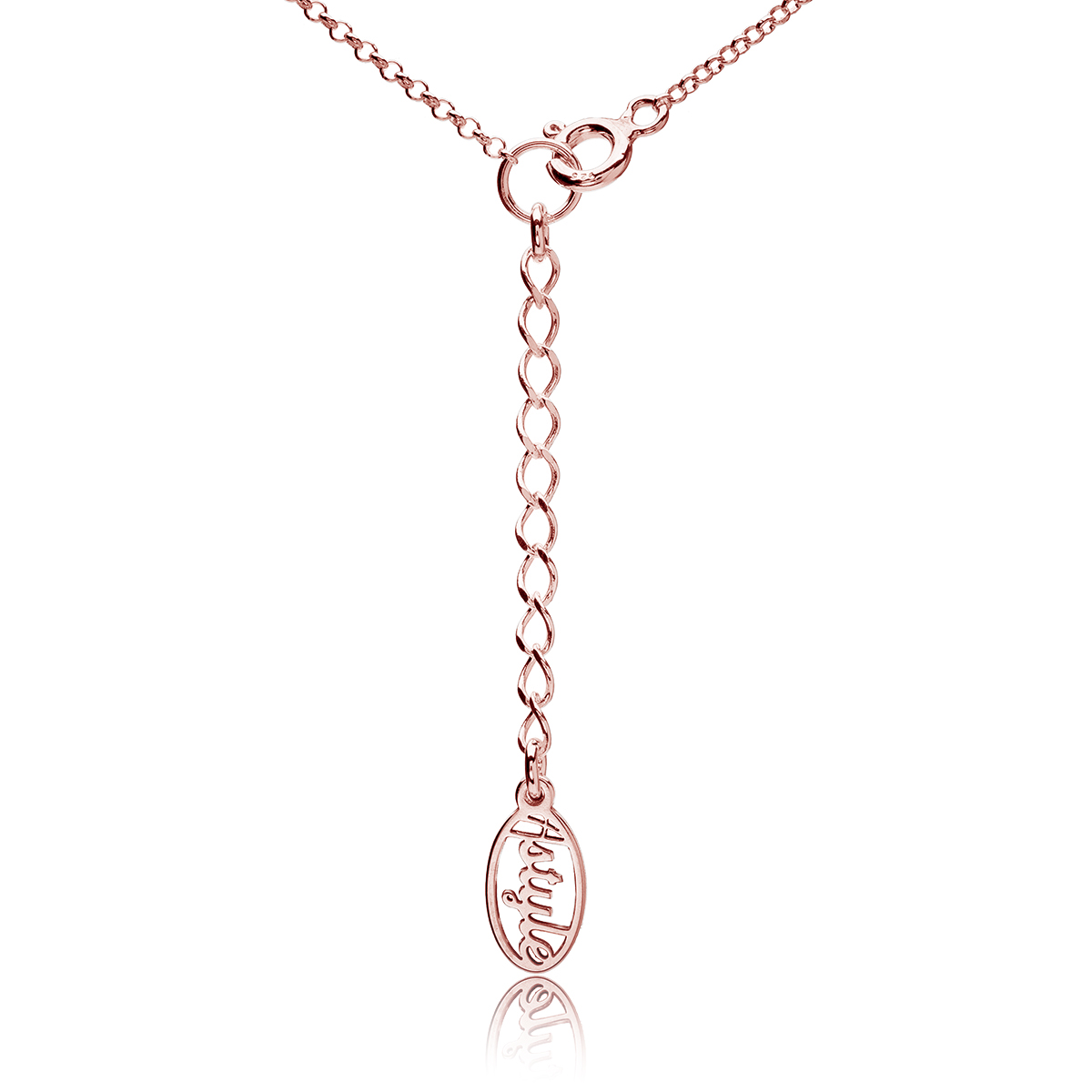 Naszyjnik z kucykiem - konikiem złocenie różowe Marka Astyle