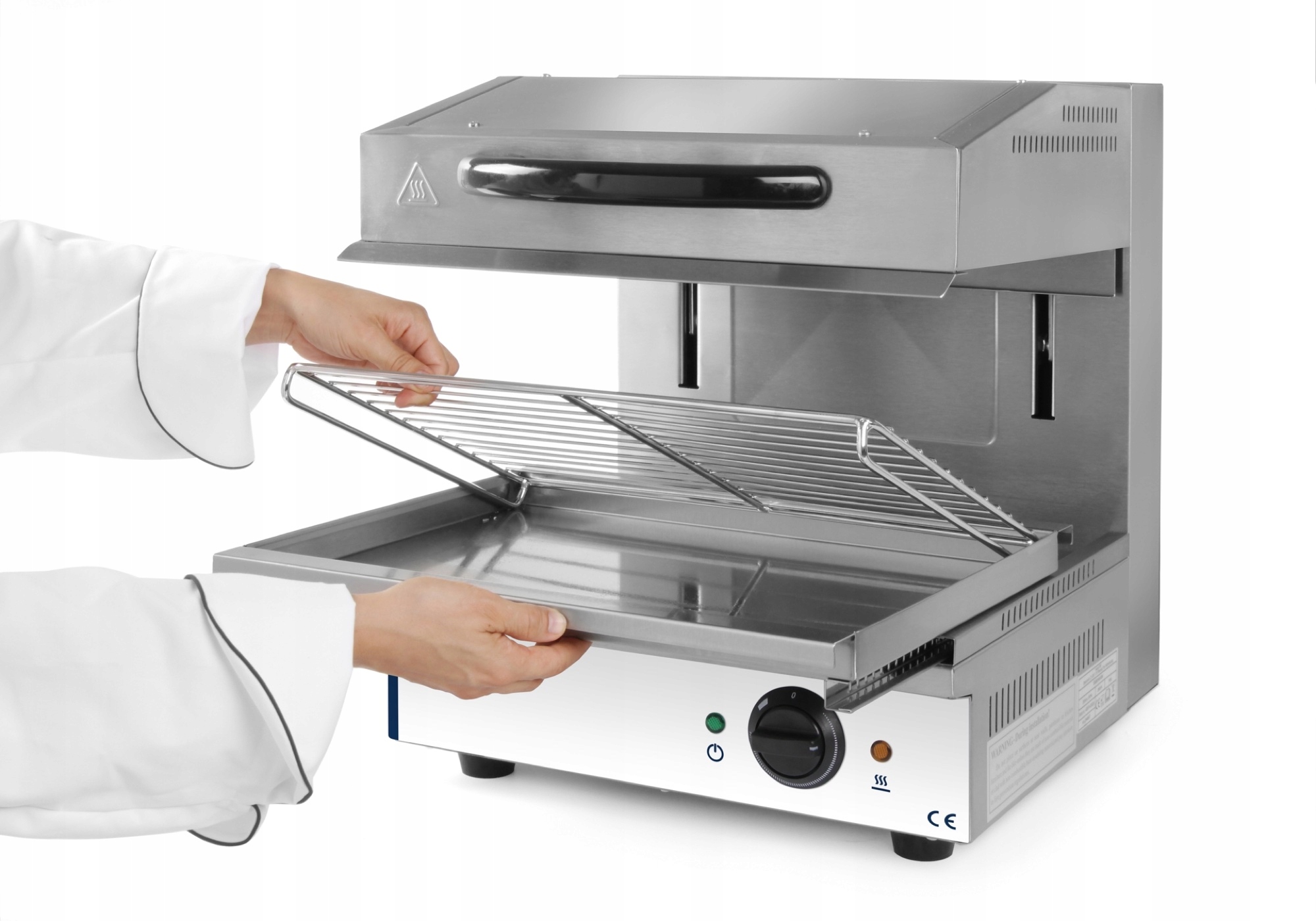 SALAMANDER Z WINDĄ 450 OPIEKACZ 2800W INOX HENDI EAN (GTIN) 8711369264607