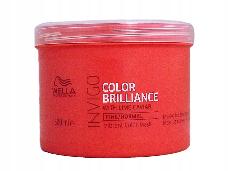 Wella Color Brilliance Tenká Barvená Maska 500