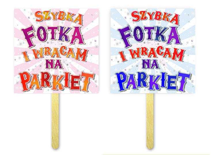 

Tabliczki do Fotobudki Sesji Ślubnych - 2szt tl44