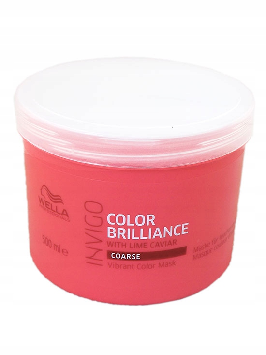 Wella Brilliance Barvená Maska Hrubá 500 ml