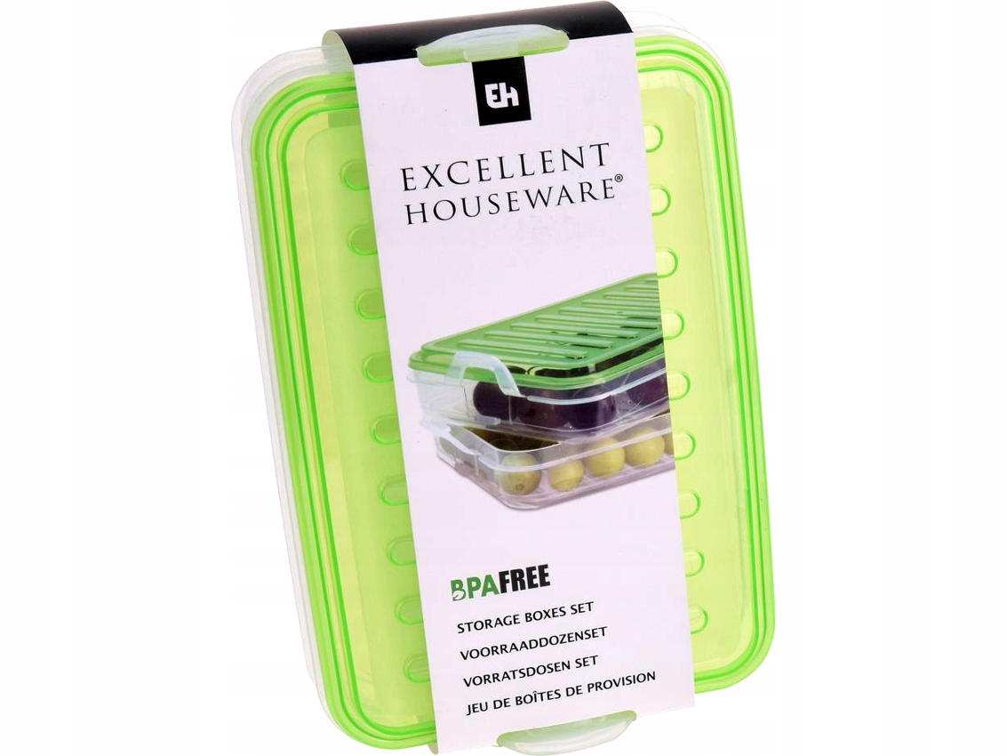 

Podwójny Pojemnik do lodówki na Sery Wędliny Itp