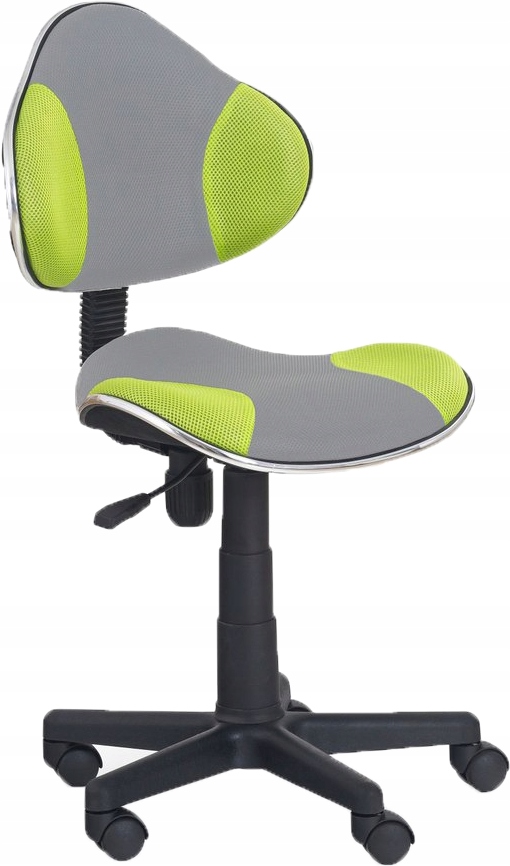 KRZESŁO FOTEL OBROTOWY QG2 ZIELONO SZARY