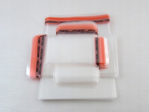 WORECZKI TOREBKI CELOFANOWE Z TAŚMĄ MAŁE 10x12 cm Marka inny