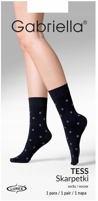 

gabriella Tess skarpetki Grochy mikrofibra # Uni