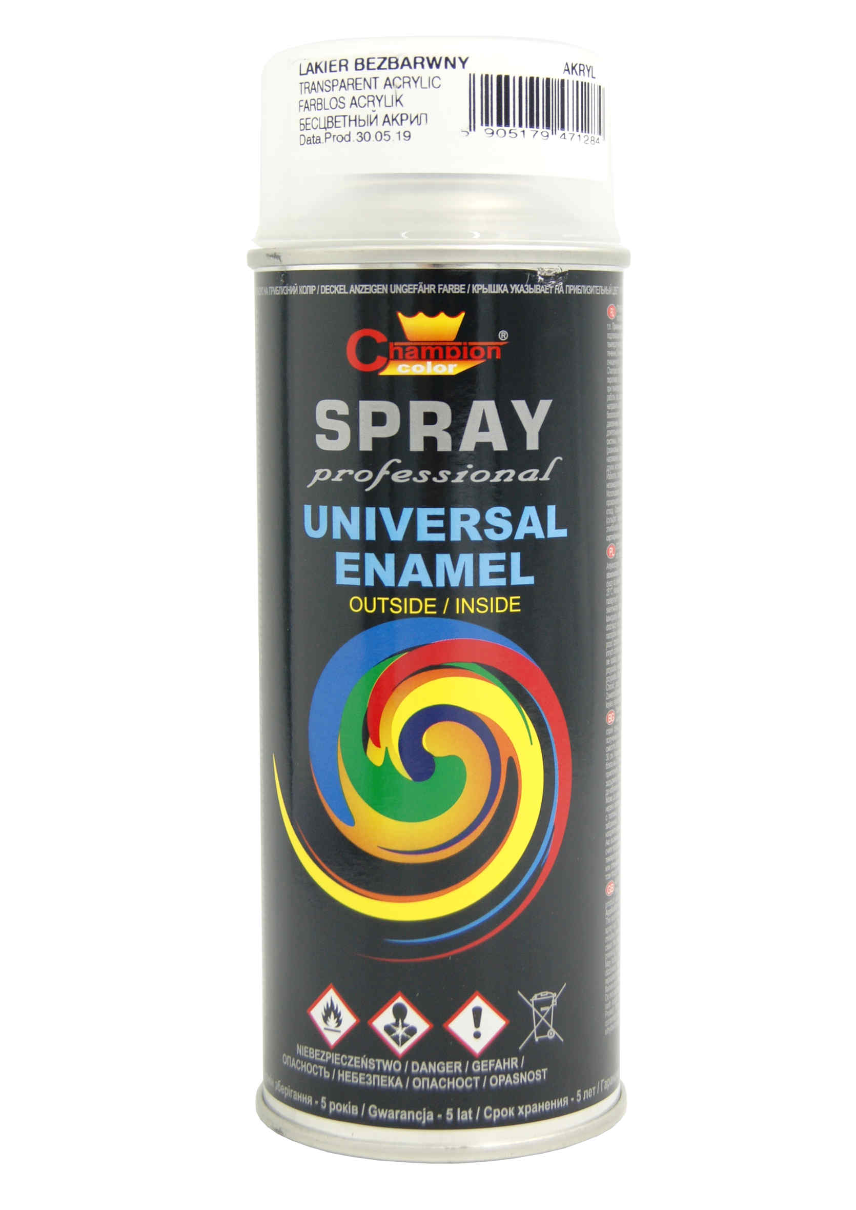 

Champion Lakier Farba Spray Bezbarwny 400ml