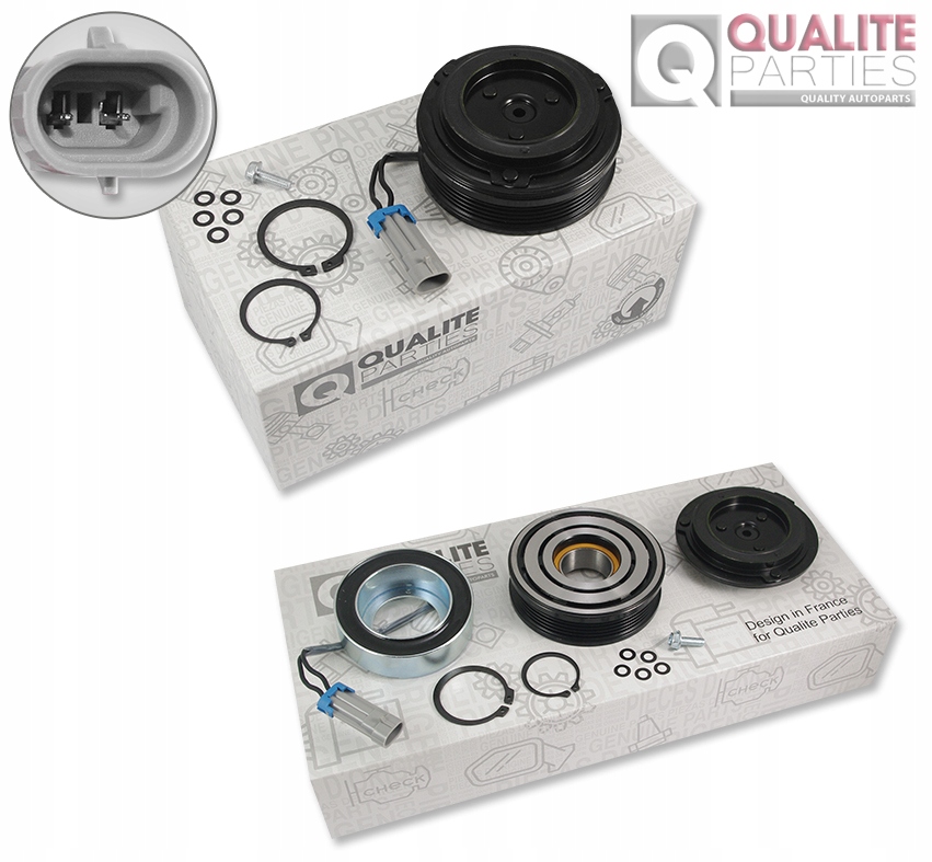 SPRZĘGŁO KOMPRESORA KLIMATYZACJI OPEL DELPHI CVC 12V 5PK Numer katalogowy części DELPHI 5PK