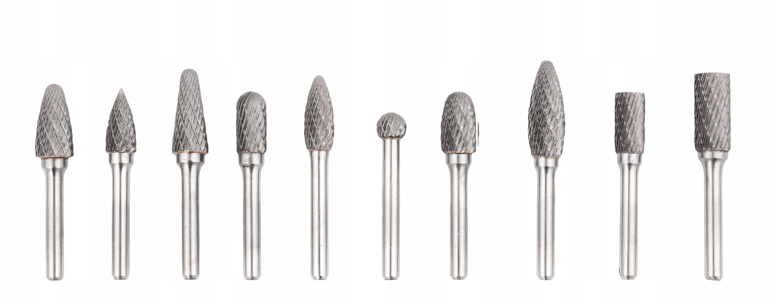 FREZY TRZPIENIOWE DO METALU PILNIKI ZESTAW 10el Marka Falon-Tech