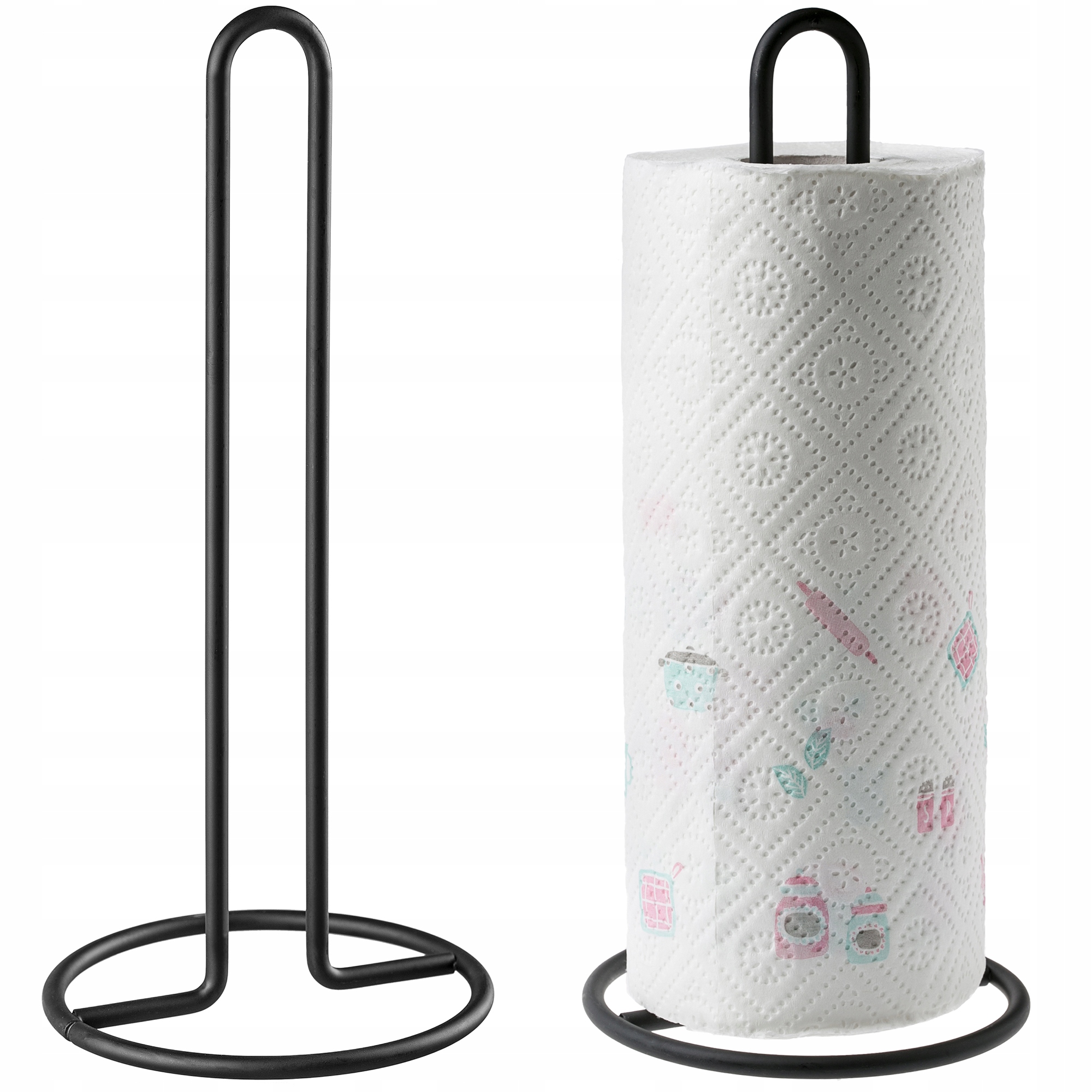 STOJAK NA RĘCZNIK PAPIEROWY KUCHNIA STAL NOWOŚĆ Długość/wysokość 31.5 cm