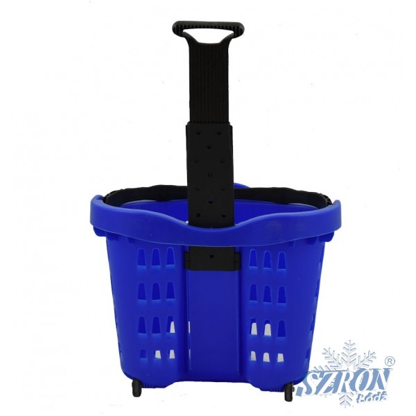 KOSZYK SKLEPOWY Z RĄCZKĄ I KÓŁKAMI JS-SBN07 Rodzaj wózka sklepowy