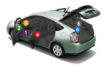 DYSTANSE RAMKI GŁOŚNIKOWE FORD ESCORT ORION 130MM Kod producenta 20.417