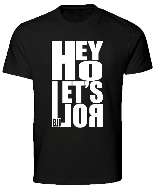 

Koszulka Jiu Jitsu Hey Ho Let's Roll t-shirt męski