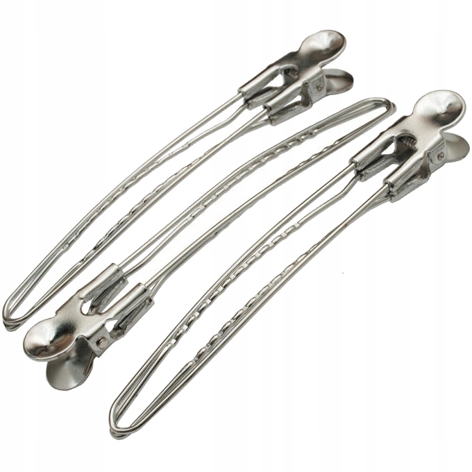 

Ponik's Klipsy Metalowe Fryzjerskie 6szt, 12cm
