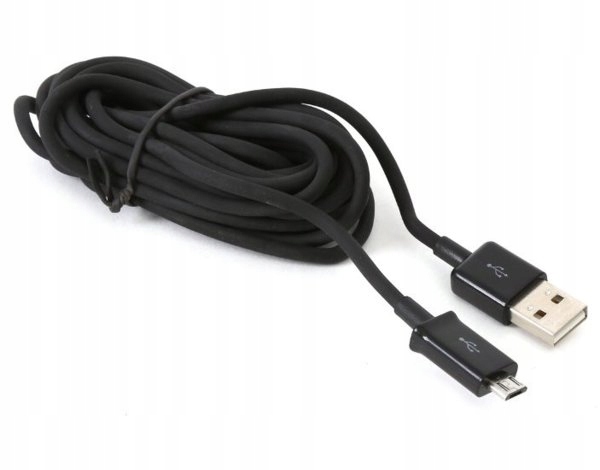 KABEL micro USB - USB 3m ŁADOWARKA