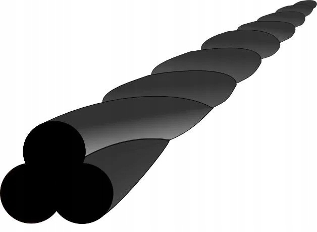 Žací struna tichá Tornado 2,7 mm