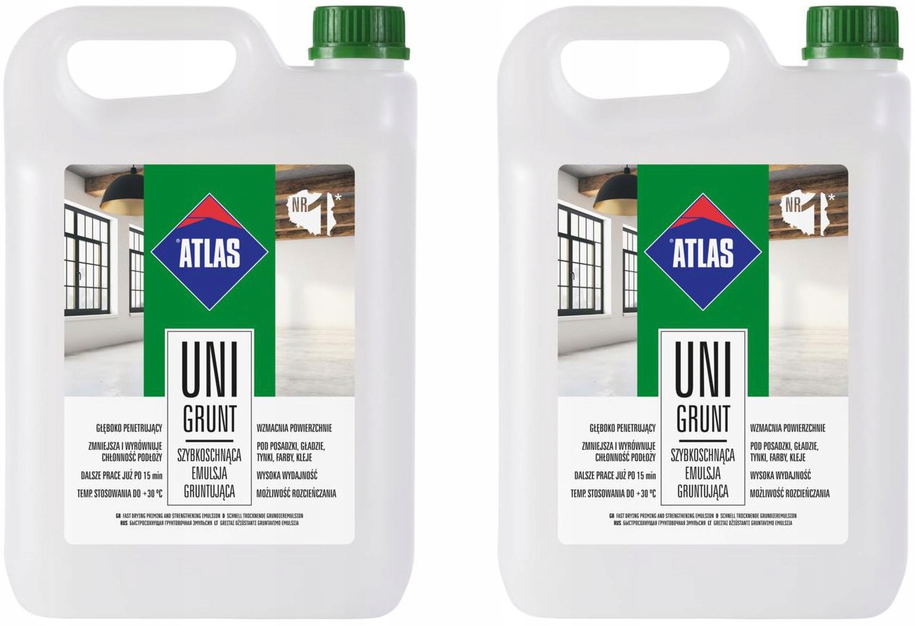 

Atlas Uni-grunt głęboko penetrujący szybkoschn 10L