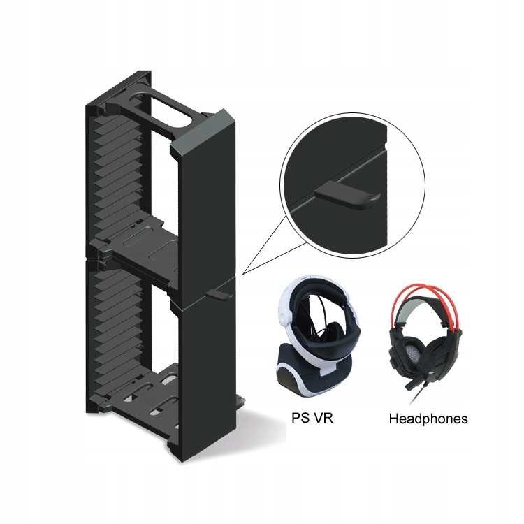 PODSTAWKA STOJAK 24 GRY VR DO PS4 PS4 SLIM PS4 PRO Kod producenta TP4-838-2
