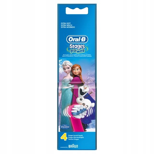 

4 x Braun Oral B Stages Power Kraina Lodu Frozen