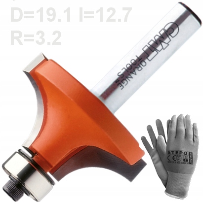 Cmt 738.190.11 Fréza Hm R=3,2 D=19,1 I=12,7 S=6