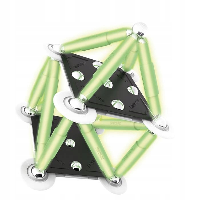 KLOCKI MAGNETYCZNE SUPERMAG CLASSIC ŚWIECĄ 48 EL Marka Supermag