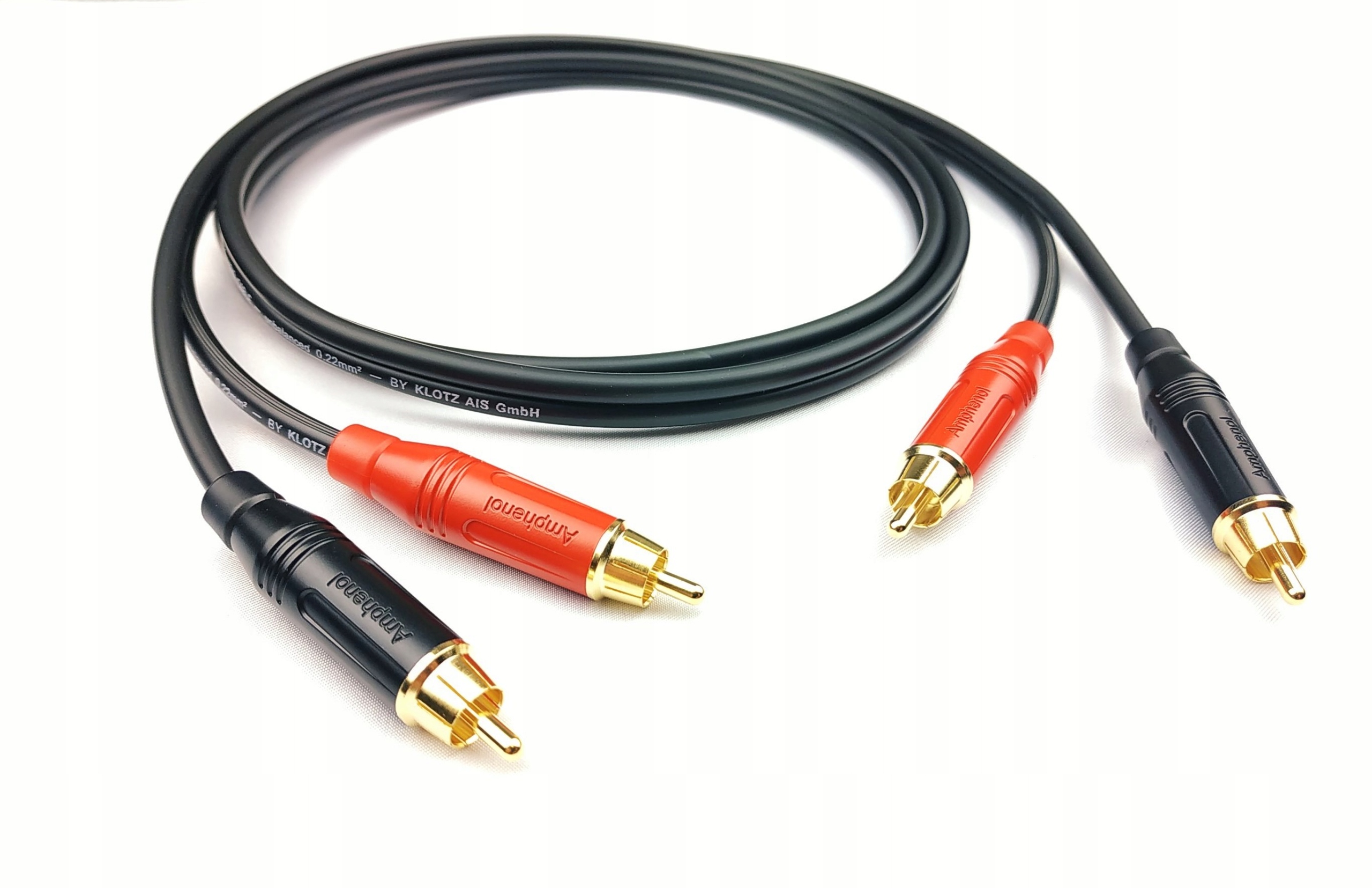 

Klotz IY205 Kabel Przewód 2xRCA Cinch Amphenol 1m
