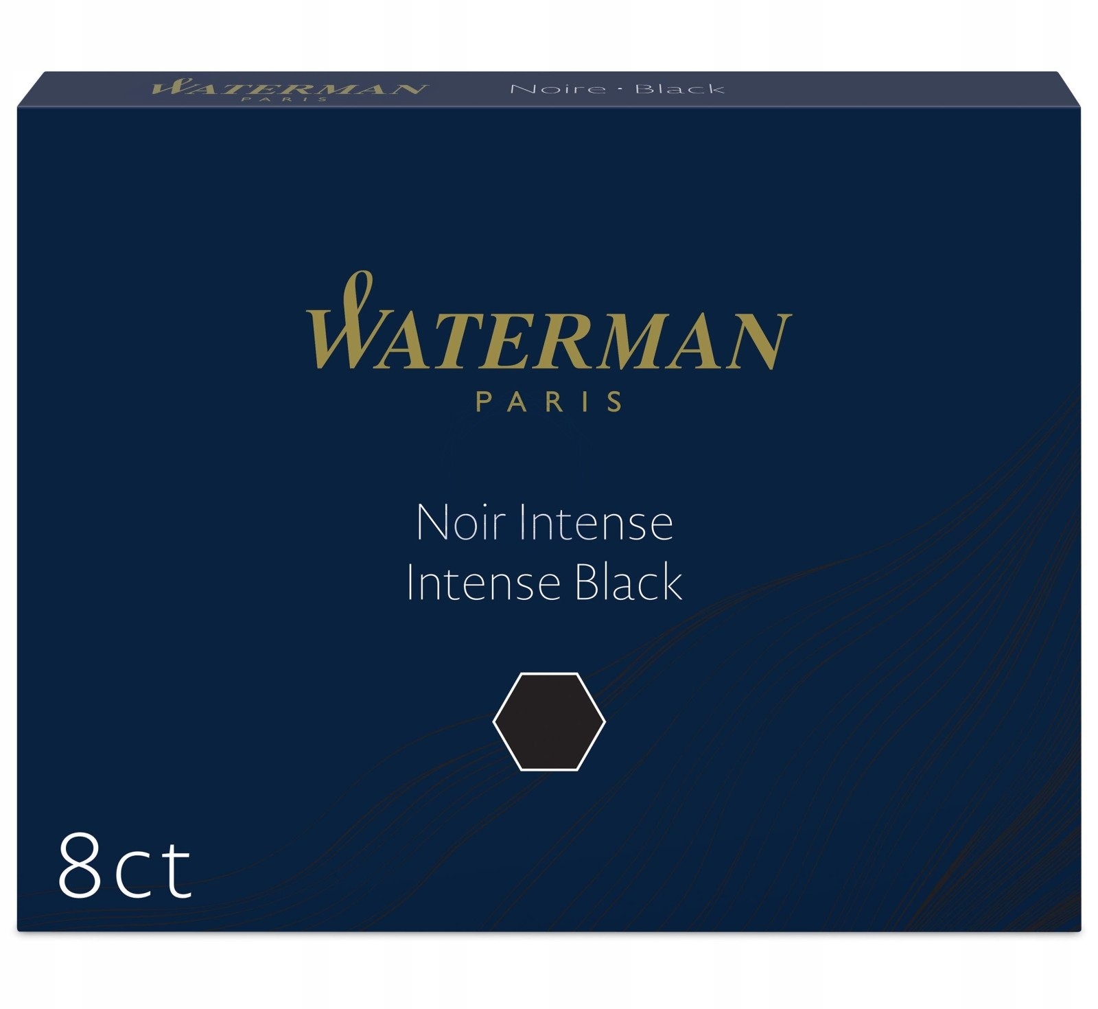 

Waterman naboje długie 8 szt. czarne S0110850