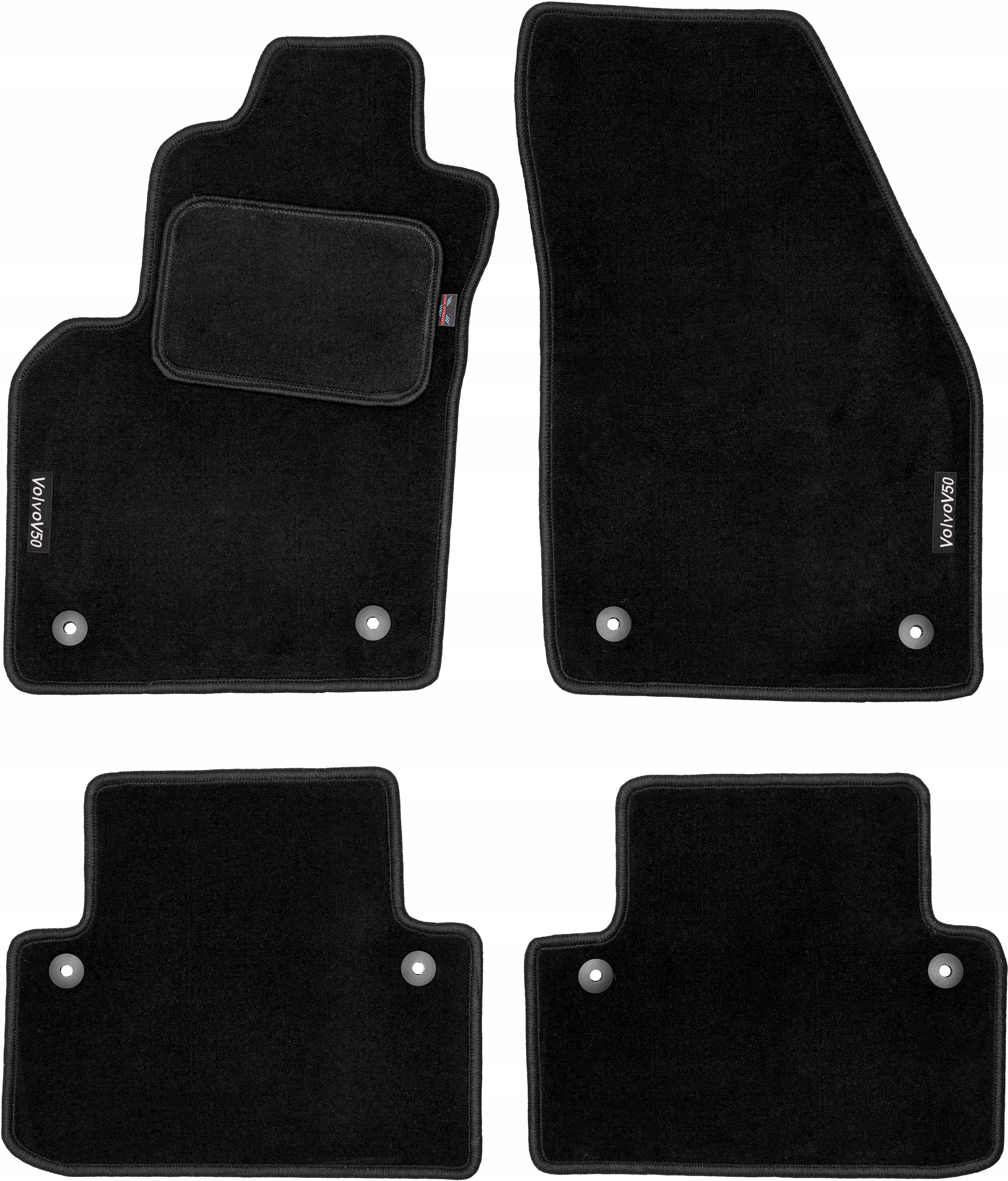 

Volvo V50 2004-2012 Dywaniki welurowe Wgrzew