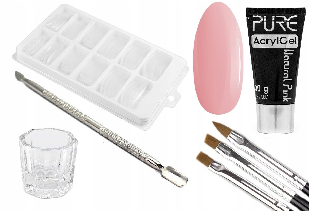 

Pure Nails AcrylGel Akrylożel 30G 4x Akcesoria
