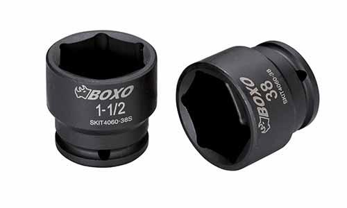 

Boxo Solidna Nasadka Udarowa 1 Cal Stal Cr-mo 30MM