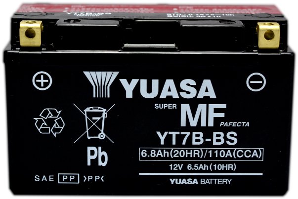 Akumulator Motocyklowy Yuasa Moto YT7B-BS-CP 6,5AH 110A