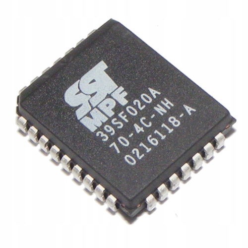 

Pamięć flash 2Mbit SST39SF020A-70 F020 PLCC-32 Sst