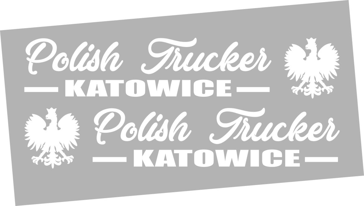 

Naklejki Polish Trucker +twoje Miasto, Imię, Firma