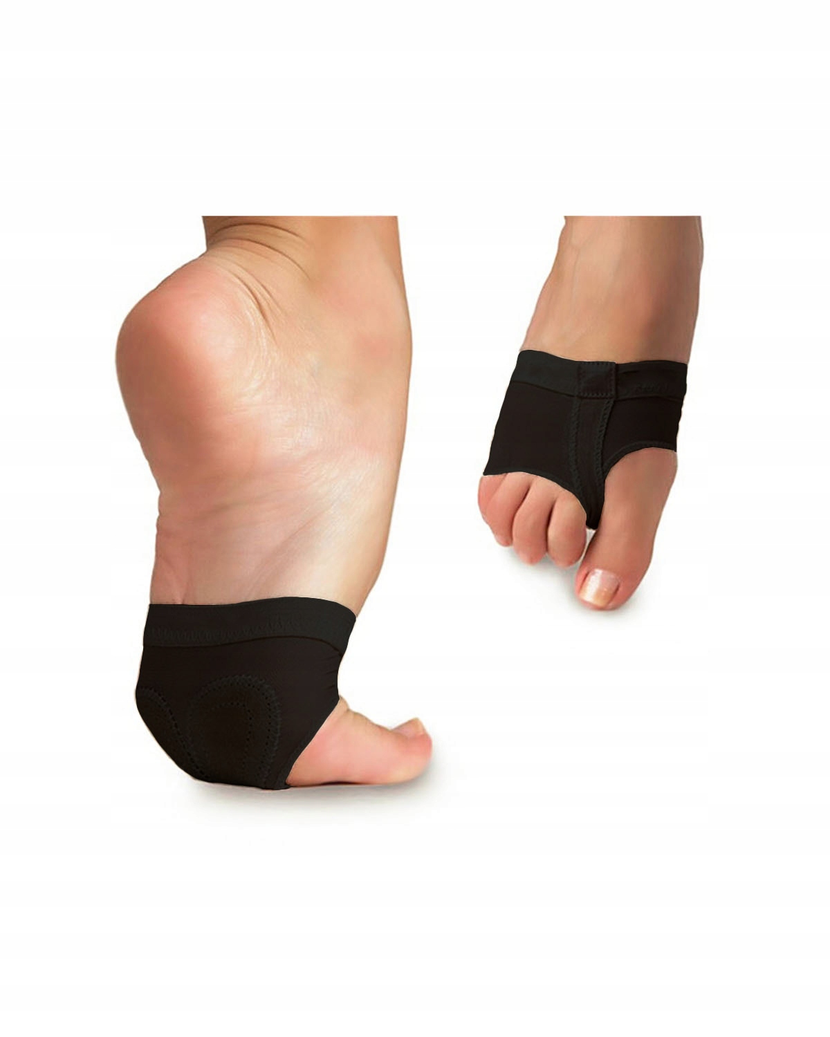 

Damskie Bezpalcówki Do Tańca Czarne 37-38