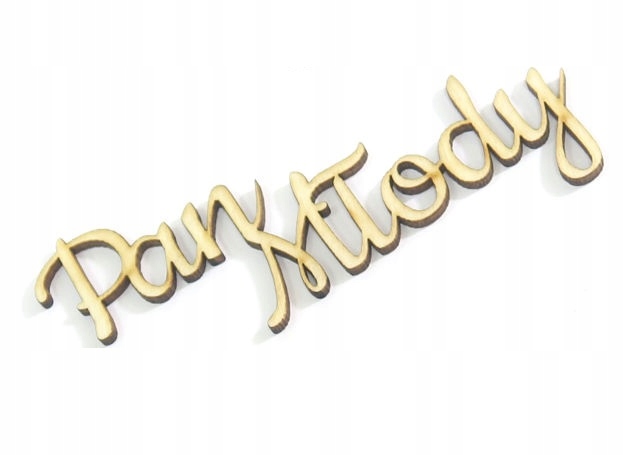 

Napis Decoupage Dekor Pani Młoda Wym 119x58mm EE43