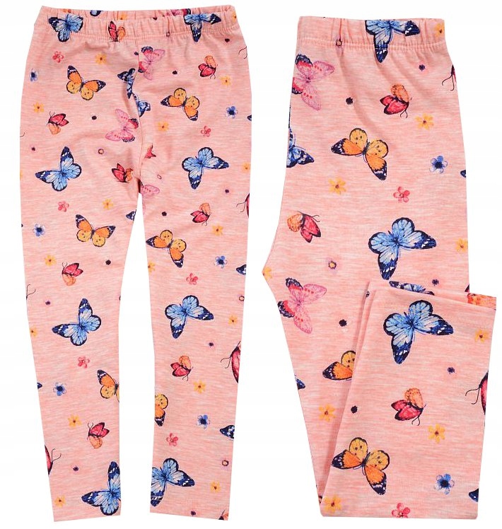 

Getry Legginsy Bawełna Motyle róż 7-8 J168i