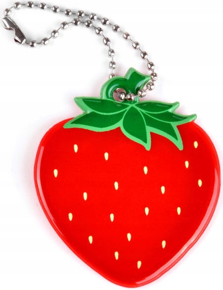 

Odblaskowa Zawieszka Brelok Odblask Truskawka