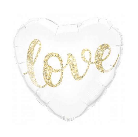 

Balony Love Serce Foliowe Ślubne Ślub 45 cm