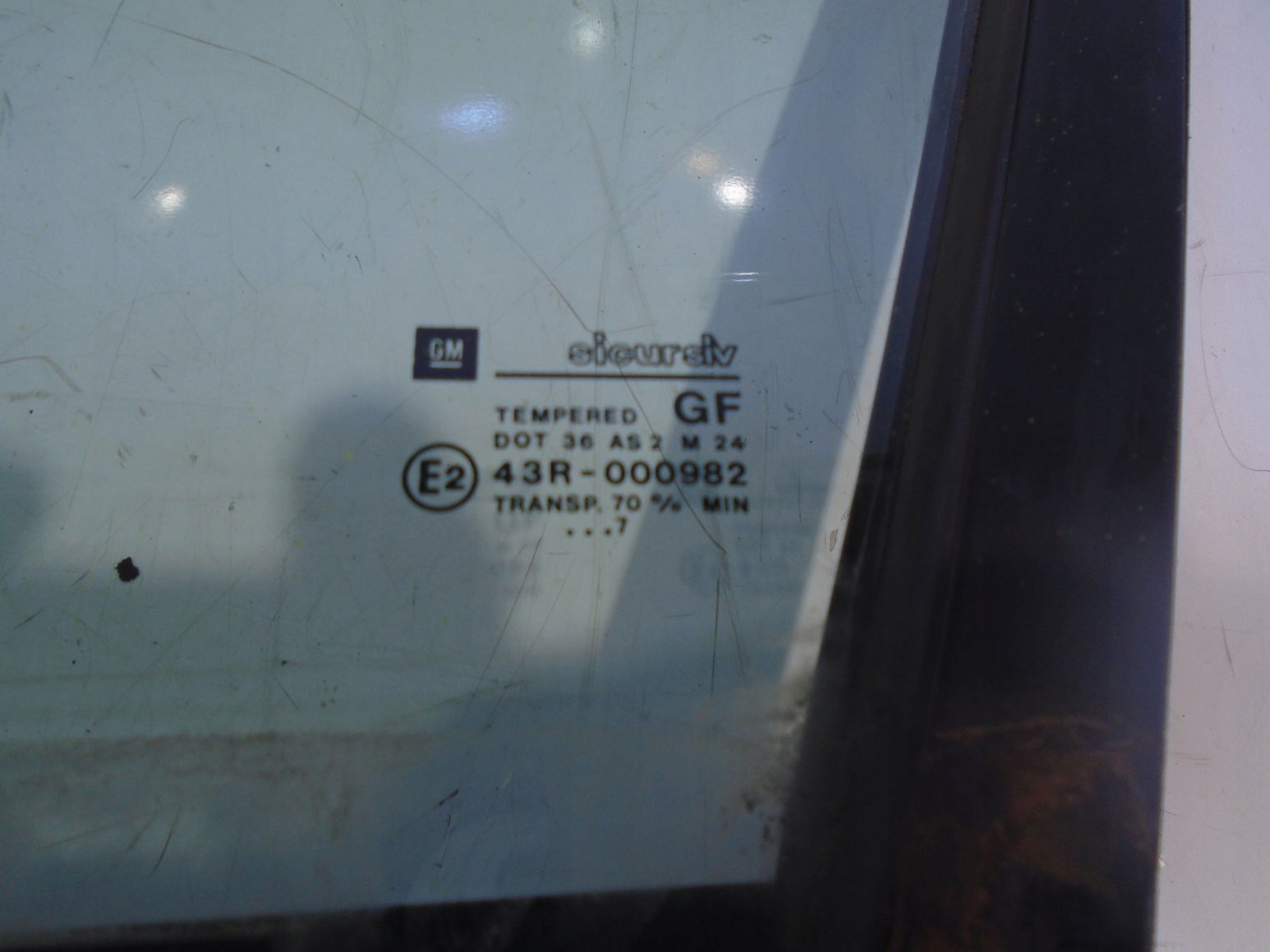window TROJKAT left OPEL ASTRA and F CABRIO