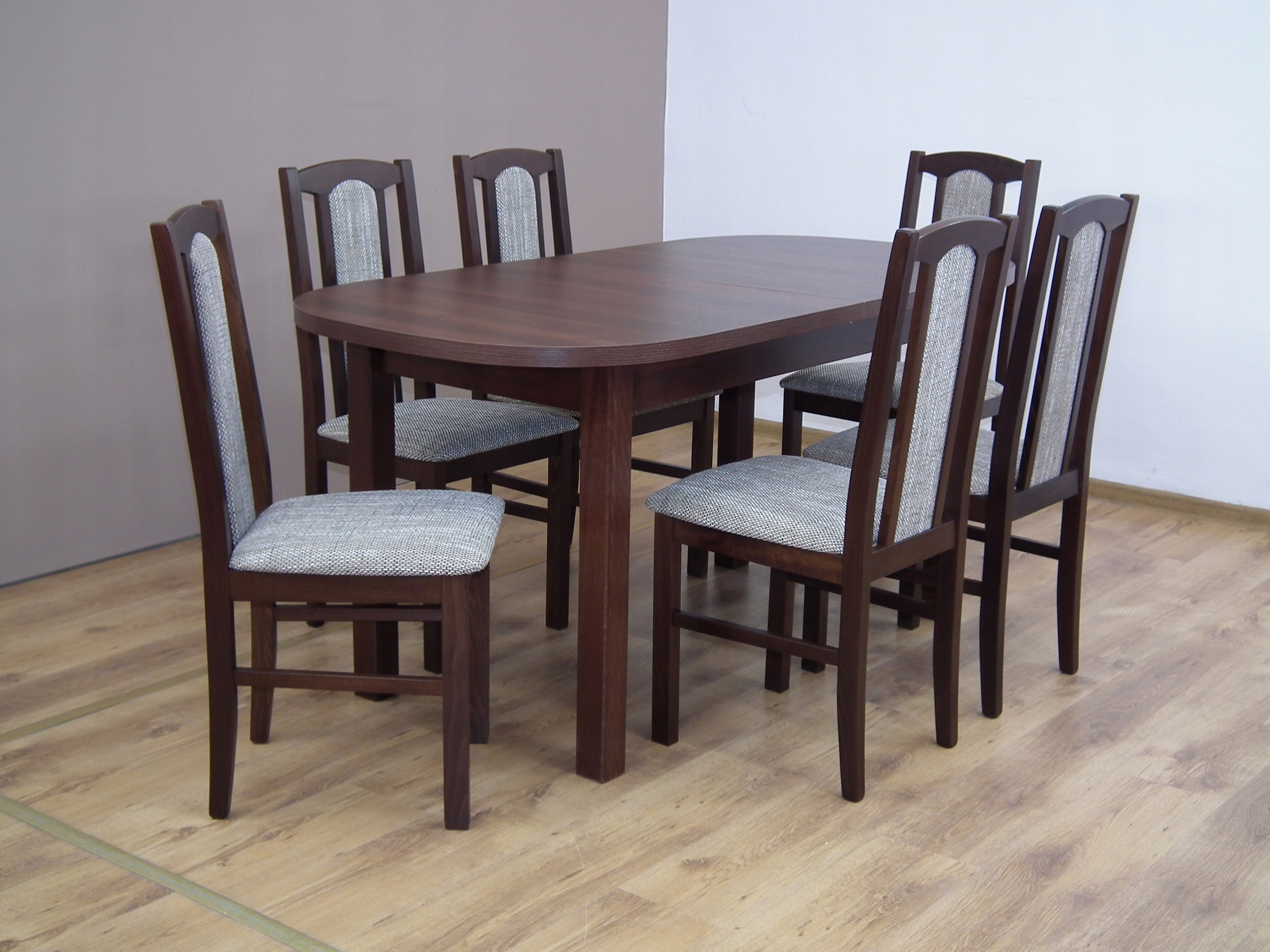 ponadczasowy komplet do jadalni stół + 8 krzeseł Liczba krzeseł w zestawie 8