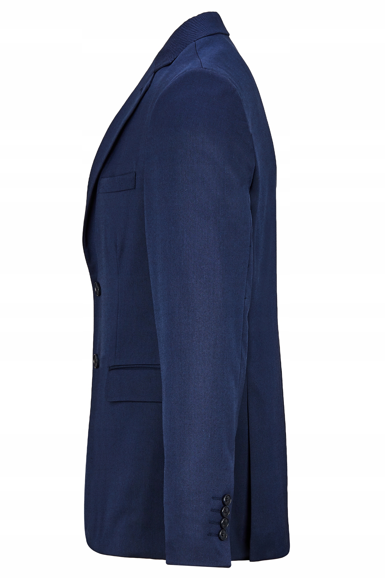 KLASYCZNA ELEGANCKA MARYNARKA MĘSKA NIEBIESKA: 54 Rodzaj jednorzędowy