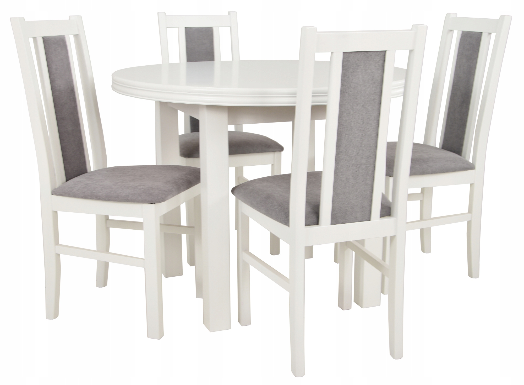 4 krzesła DREWNIANE +stół ROZKŁADANY KUCHENNY