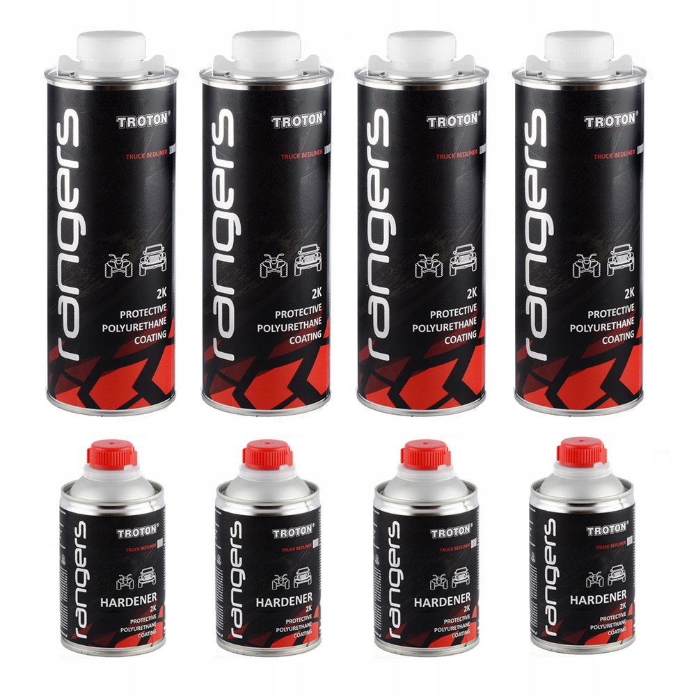 

4 x Troton Rangers 2K powłoka poliuretanowa Kolor