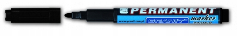 

Marker wodoodporny Granit M810 Piccolo Czarny