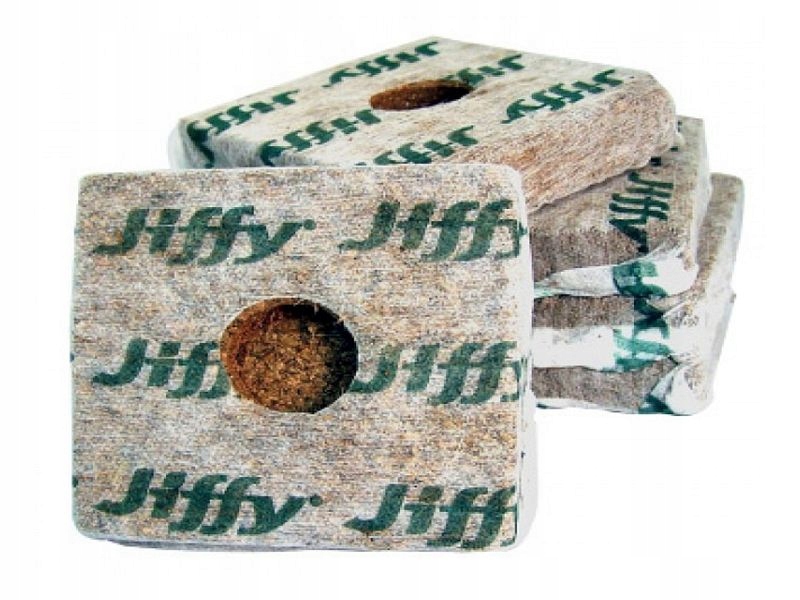 JIFFY GROWBLOCK KOSTKI pęczniejące do wysiewu kokos 80x80 - 5szt ...