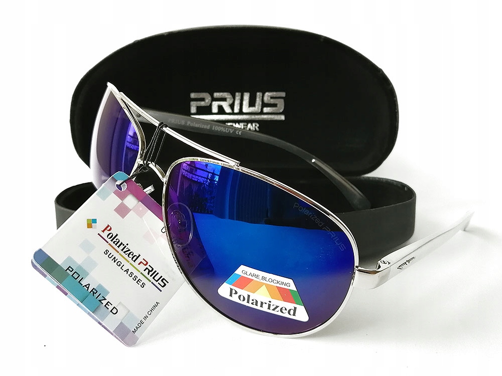 

Okulary Męskie Polaryzacyjne Prius Pilotki Aviator