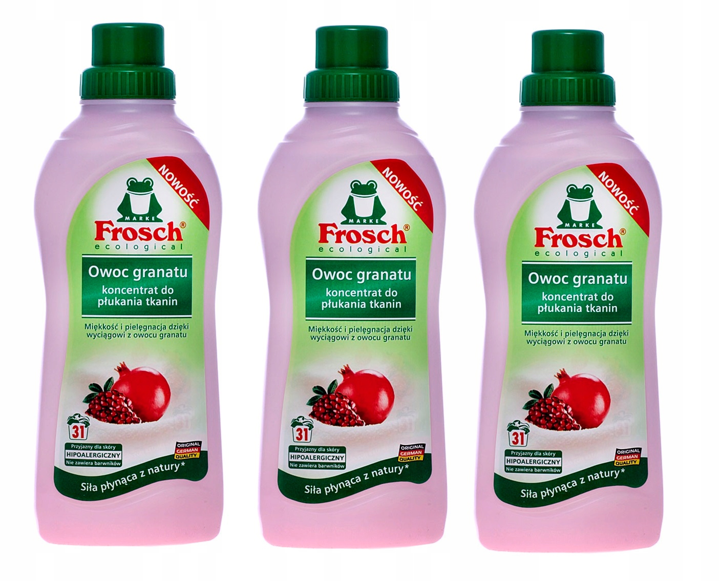 

Frosch 3x Eko Koncentrat do płukania tkanin Granat