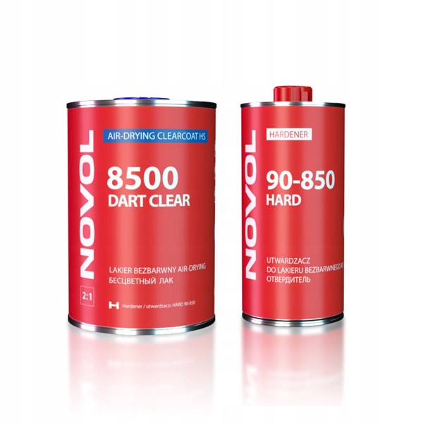 

Novol 8500 Dart Clear lakier bezbarwny Hs 1L +utw