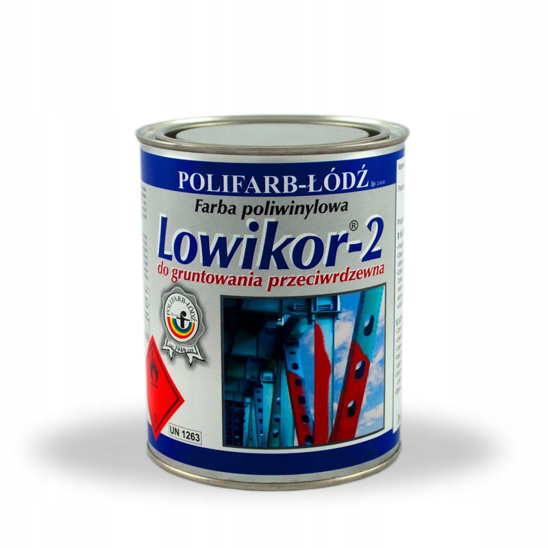 

Lowikor-2 farba podkład grunt Czerwony Tlenek 10L
