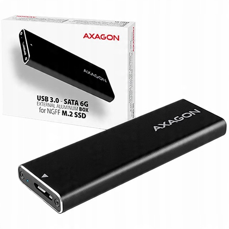 

Obudowa dysku M.2 Axagon Usb 3.0, aluminiowa