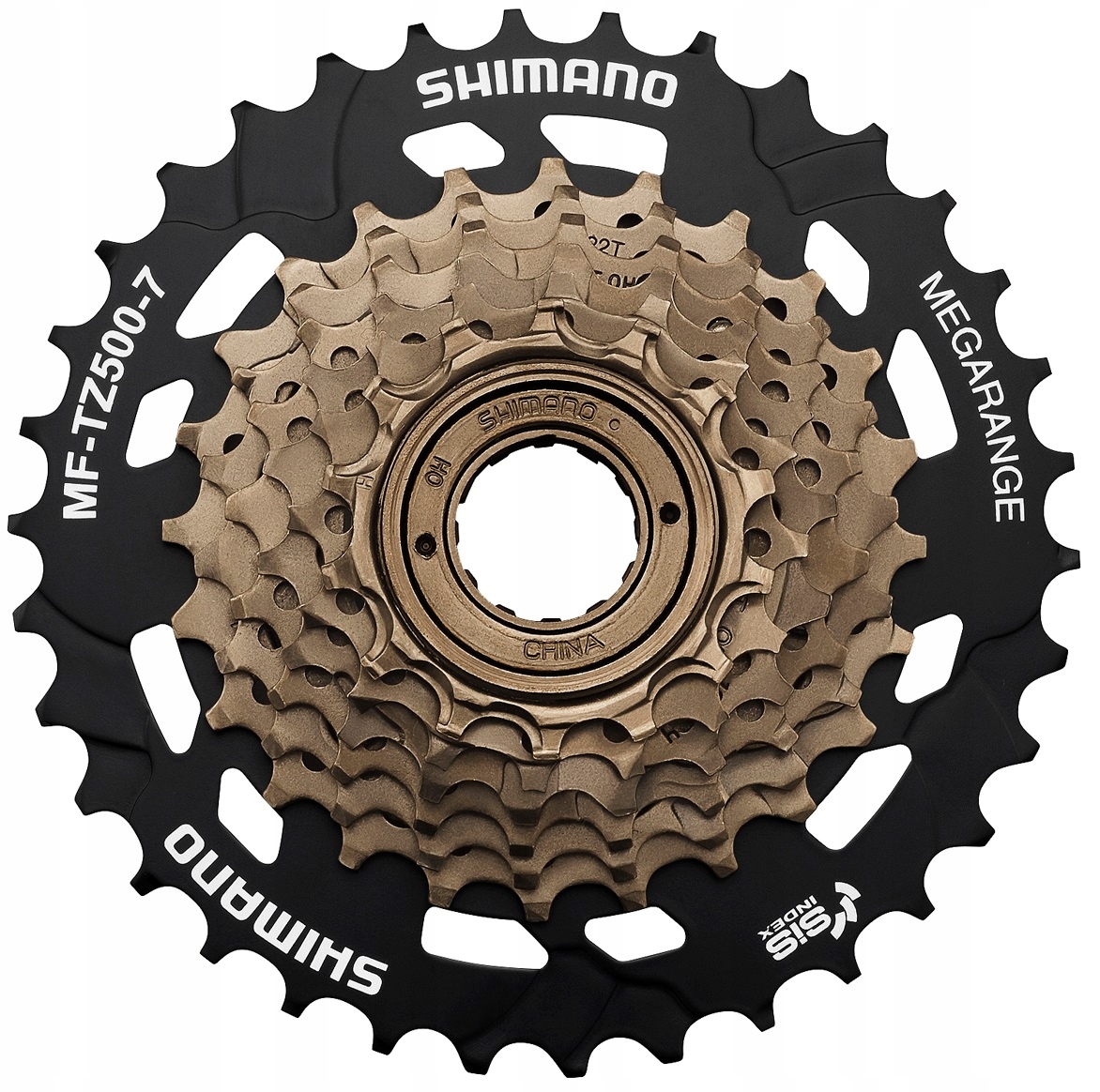 WOLNOBIEG SHIMANO MF-TZ500 7rzędów MEGARANGE 14-34 Kod producenta TZ500